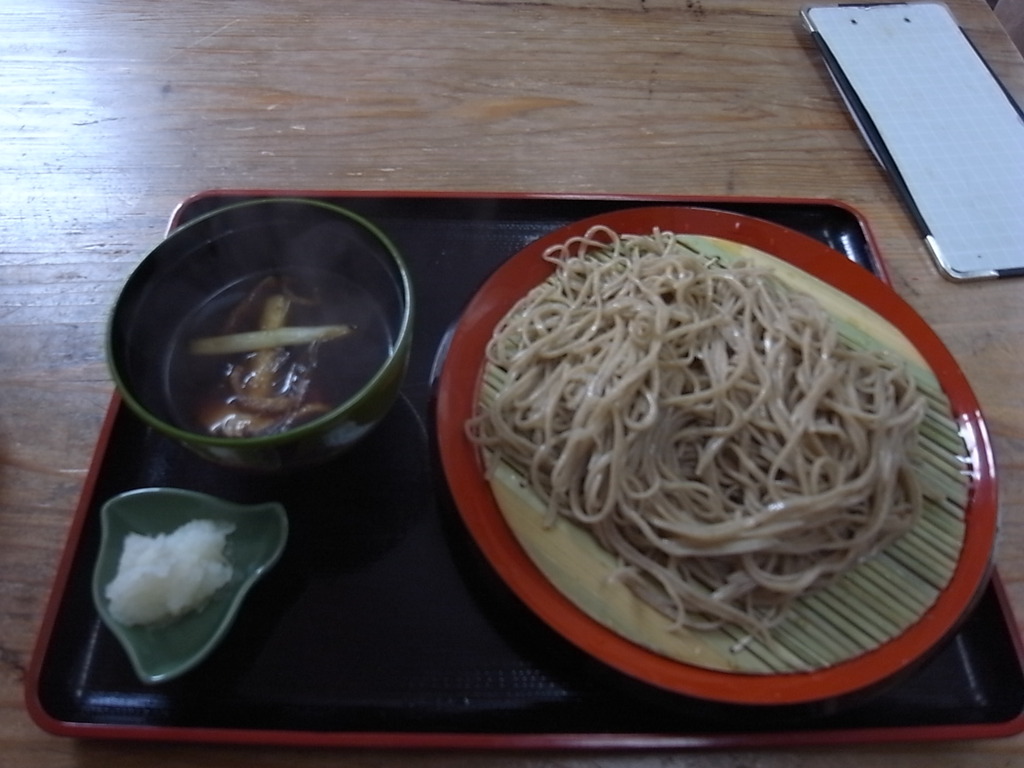 清水そば そば峠 雉ざるそば