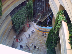 谷間の風景