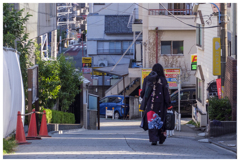朝帰り？のひと･･･