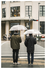 ビニ傘デビュー？