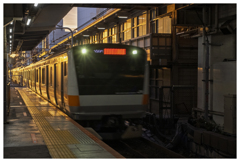 秋色の電車が･･･