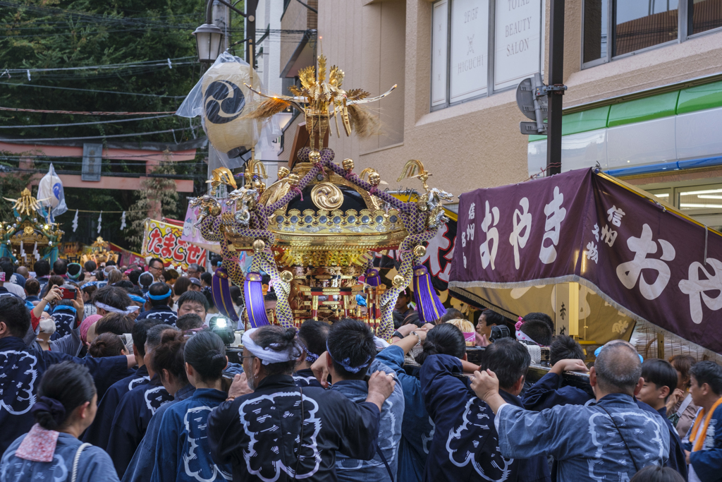 藍色の波･･･