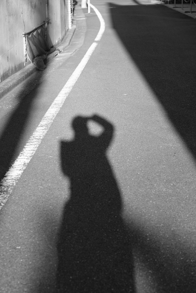 冬の日のシルエット