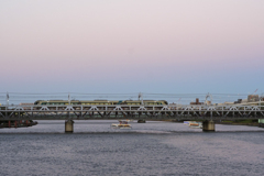 ほんのり染まる秋の空･･･