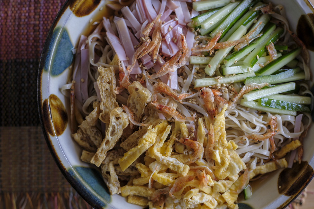 冷し中華風･･･意麺^^