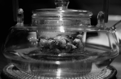 菊花茶を･･･