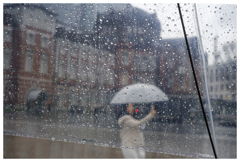 雨の日を楽しもう。