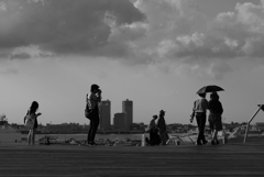 桟橋の上から-②