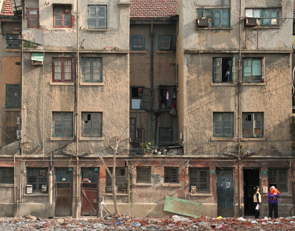 もうすぐここともお別れだねぇ… 上海-2006