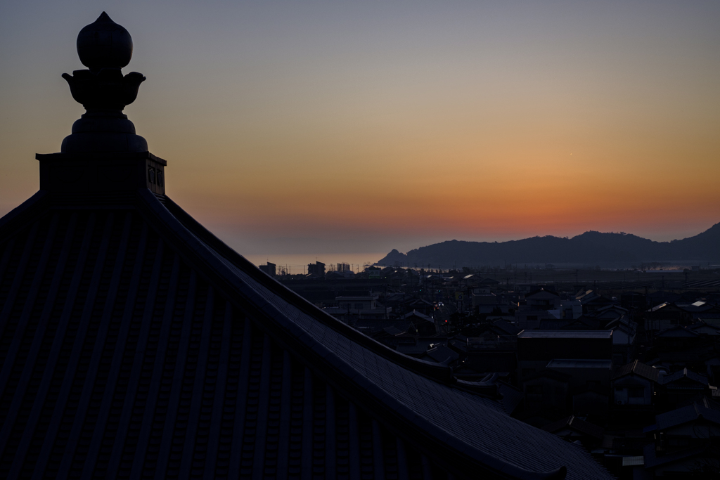 夕焼けに思いをはせた日･･･