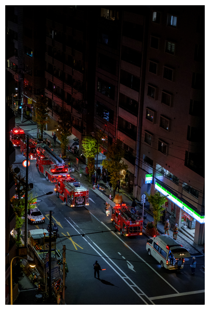 火の用心･･･