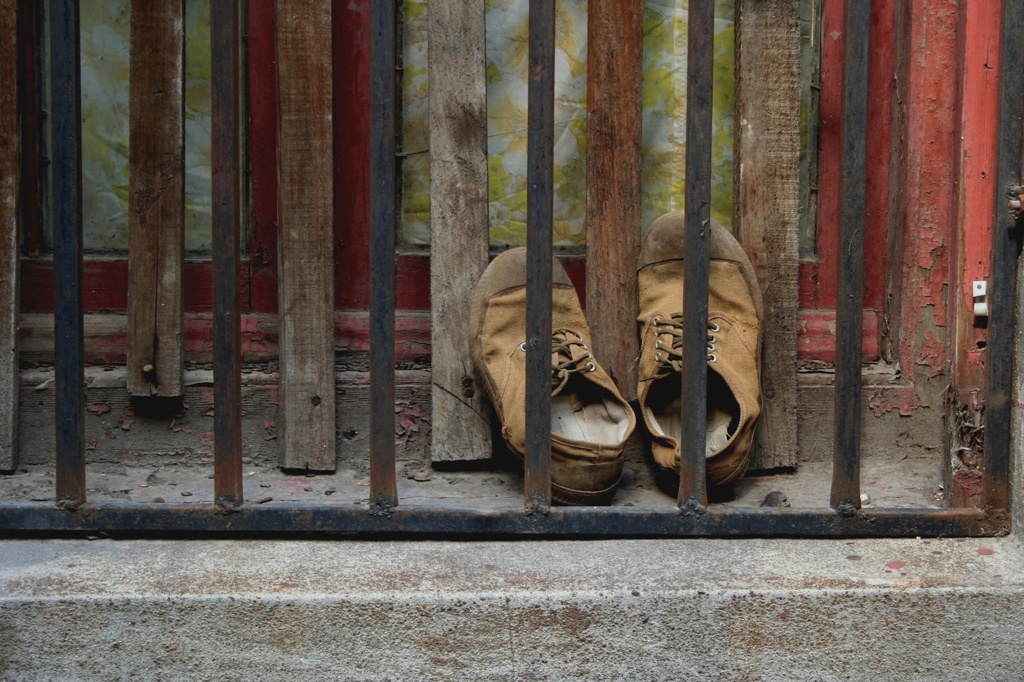 上海くつ探し-①