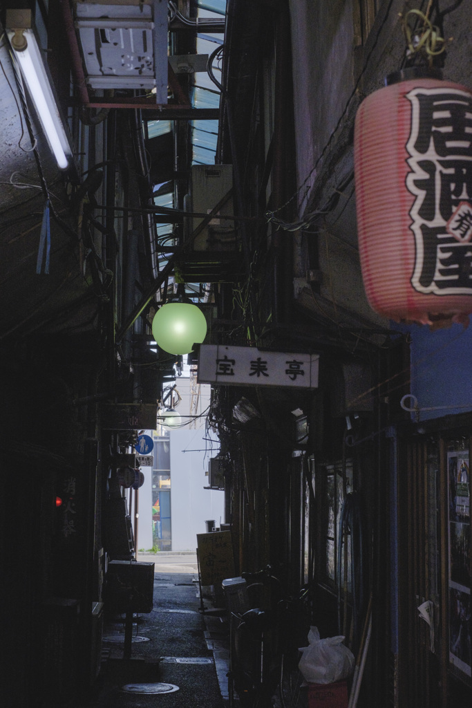 横丁を歩く･･･