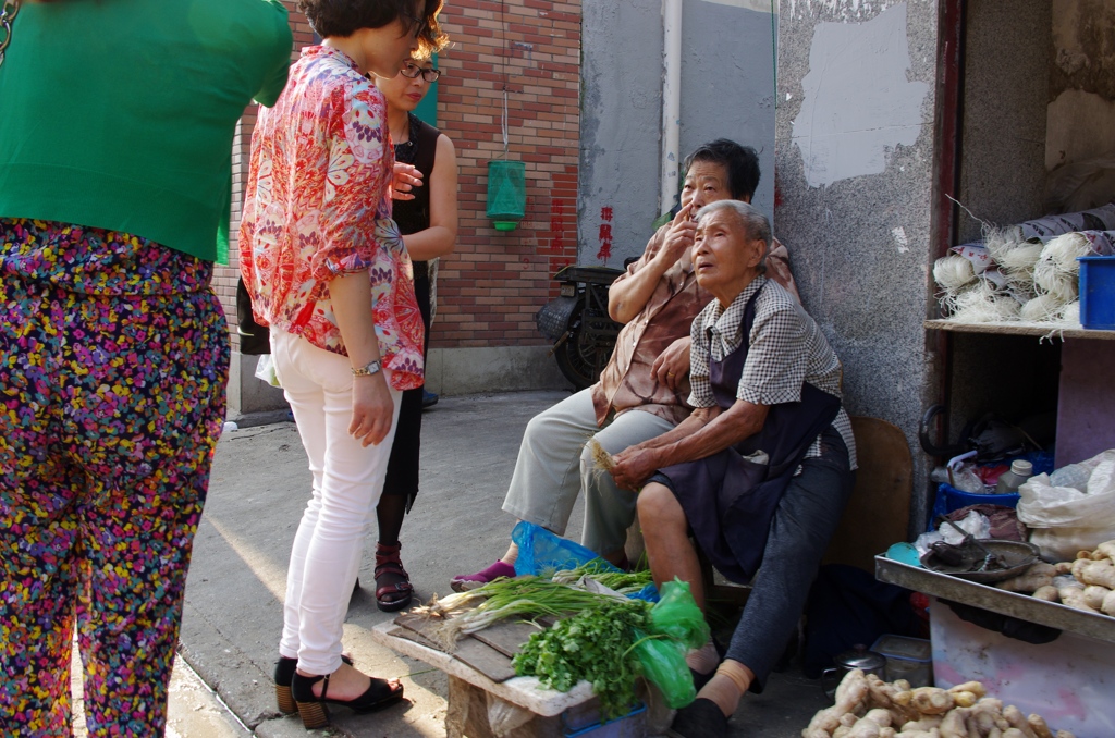 路上市場のヒトビト-④
