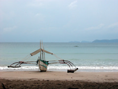 青海とボート