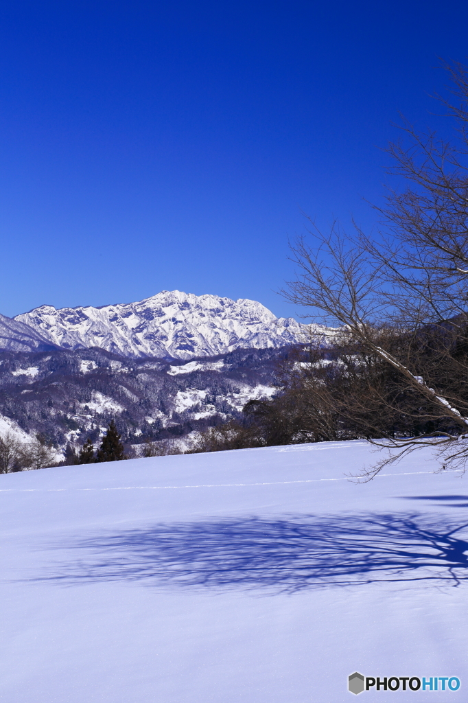 戸隠山遠望