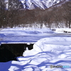 雪の影　その５