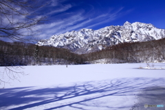 鏡池冬景