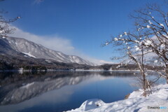 青木湖冬景