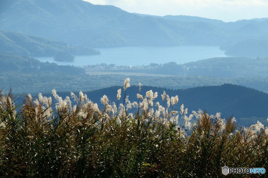 野尻湖遠望
