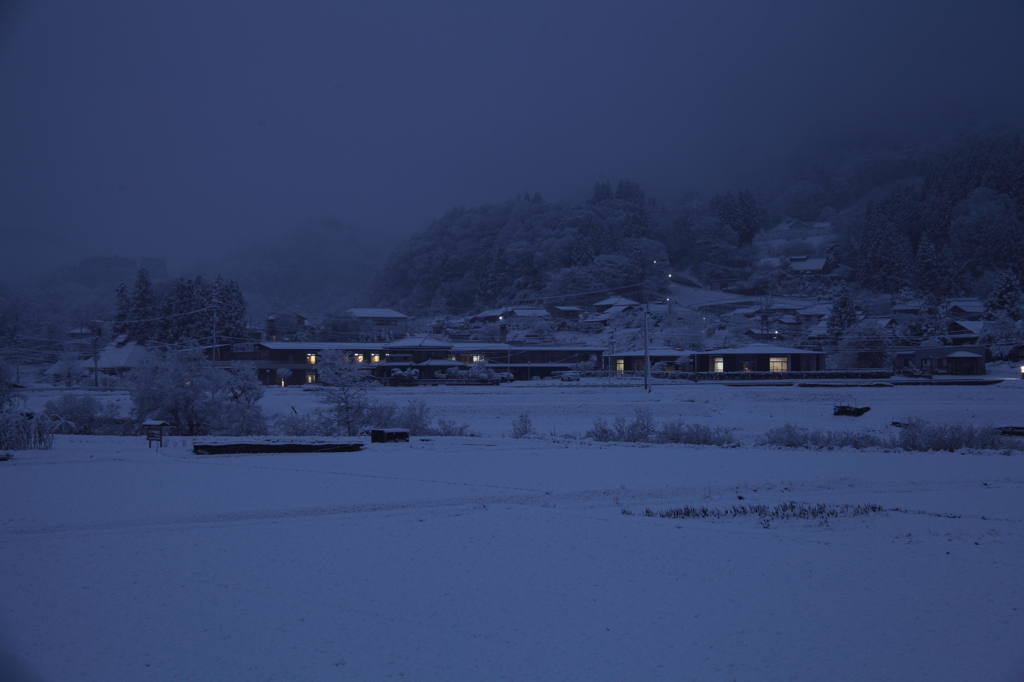 雪明り