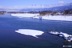 千曲の流れ