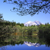 池の中の妙高山