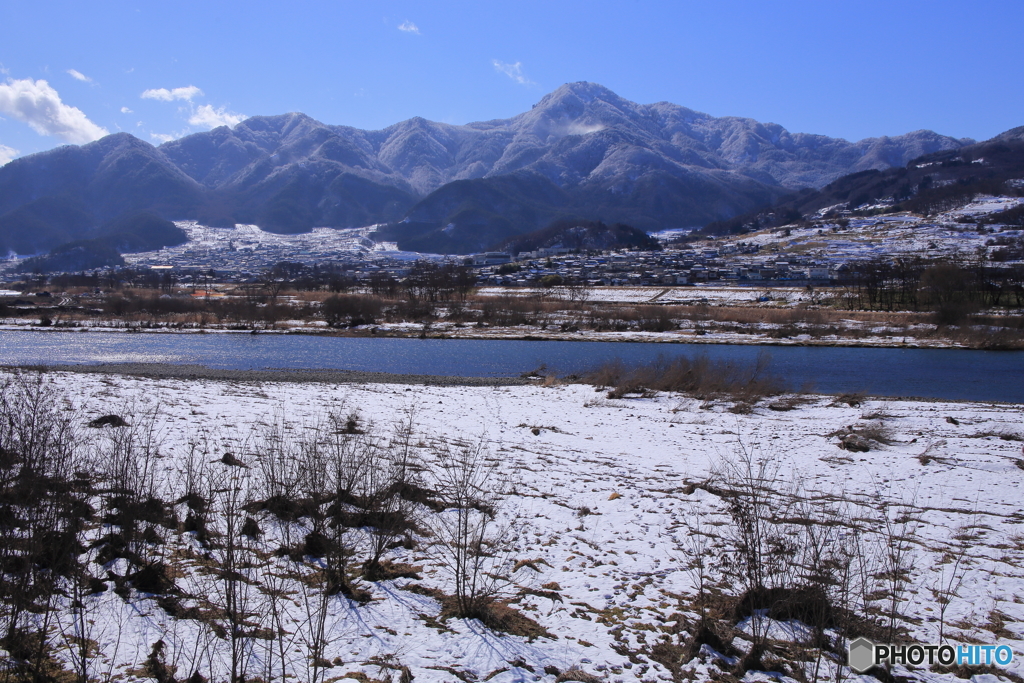 ふるさとの山　冠着山２