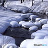 雪の影　その３