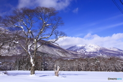 妙高山の雲