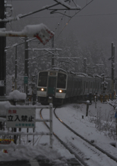 仙山線上り　高瀬駅　２