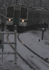 仙山線上り　高瀬駅　１