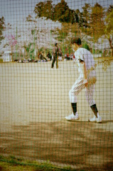野球少年。
