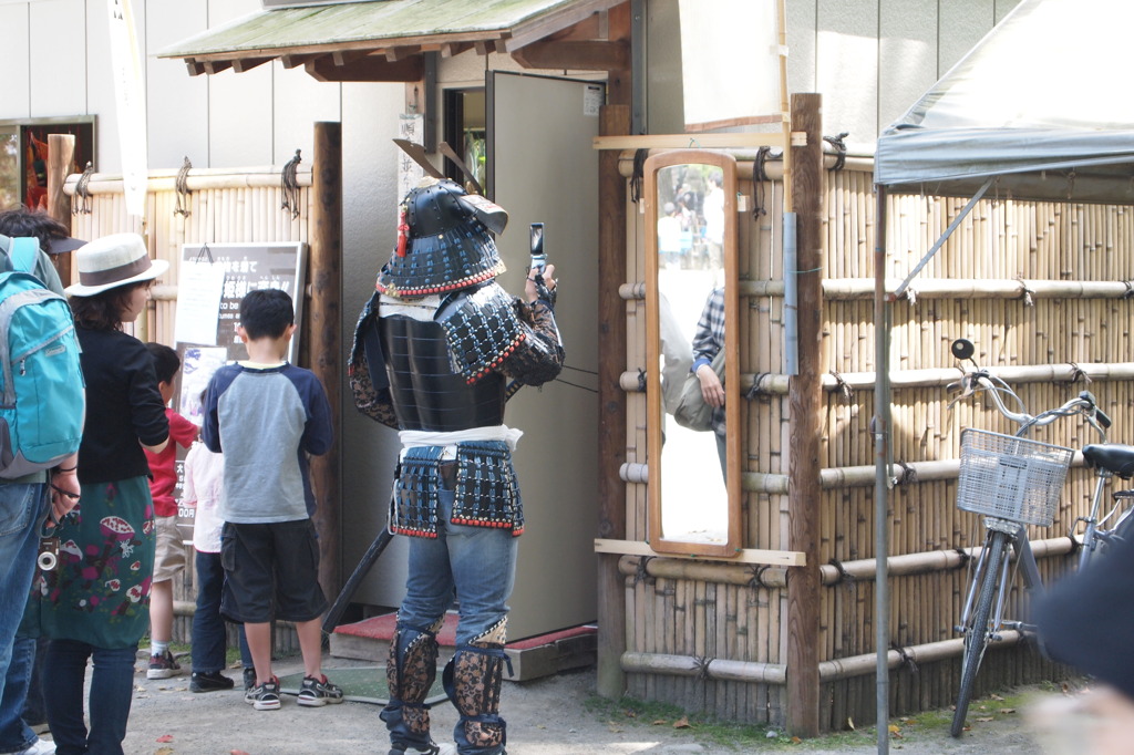 自分撮り