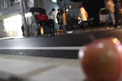 林檎の旅　『歩き疲れたな・・・。』