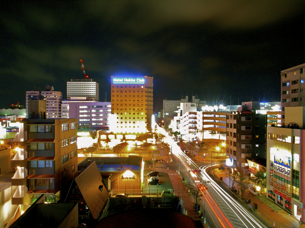 那覇新都心の夜