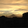 嵐後の富士山