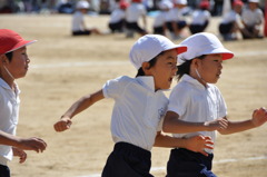 靴が脱げた・・・！