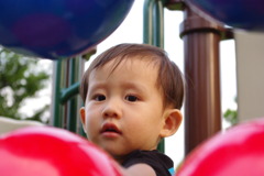 公園にて