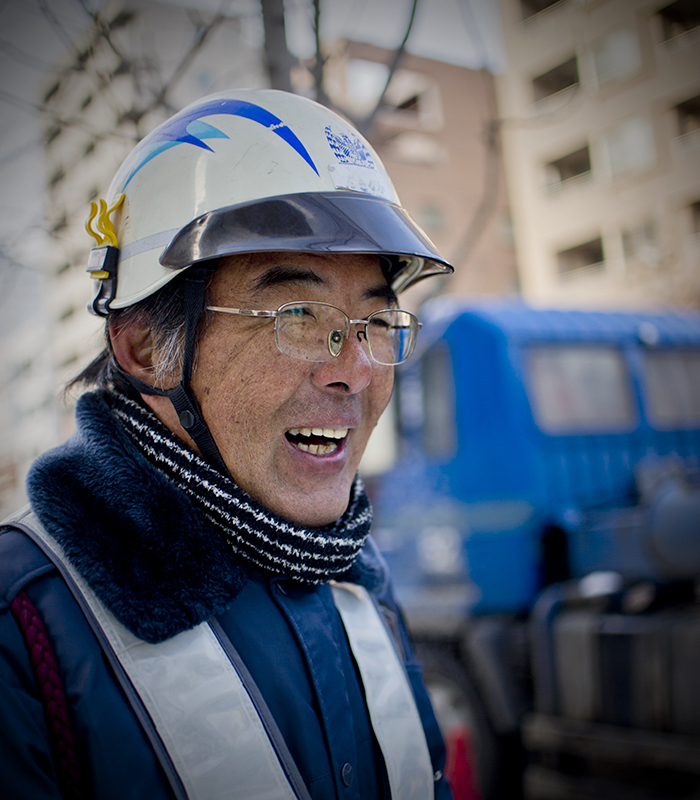 クリスマスイブに働く人々９