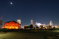 赤レンガとみなとみらい