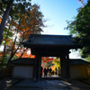 総門と紅葉