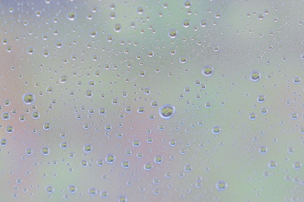 雨粒を数えて