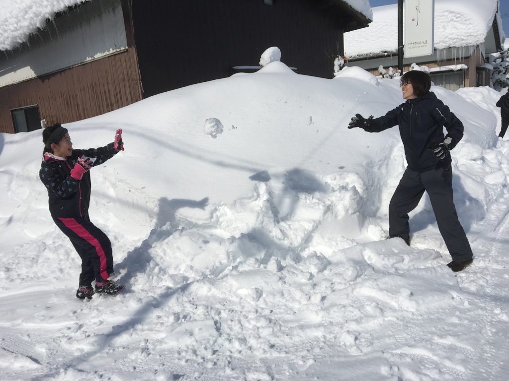 Snow-ball Fight