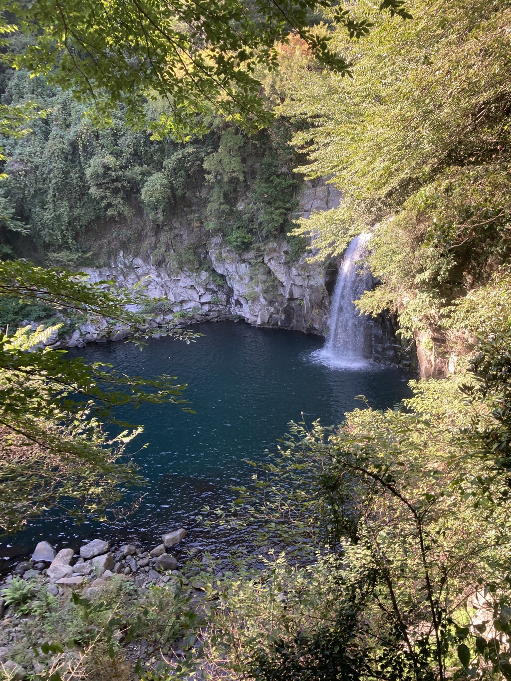 天帝淵の滝（第三爆布）