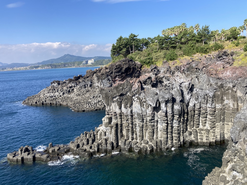 中文大浦柱状節理帯