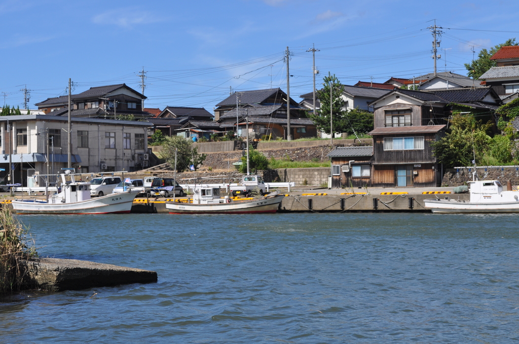 Fishing Harbour on Daishoji River