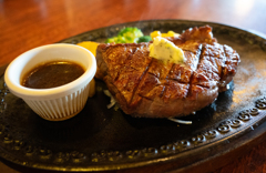 久しぶりのステーキ