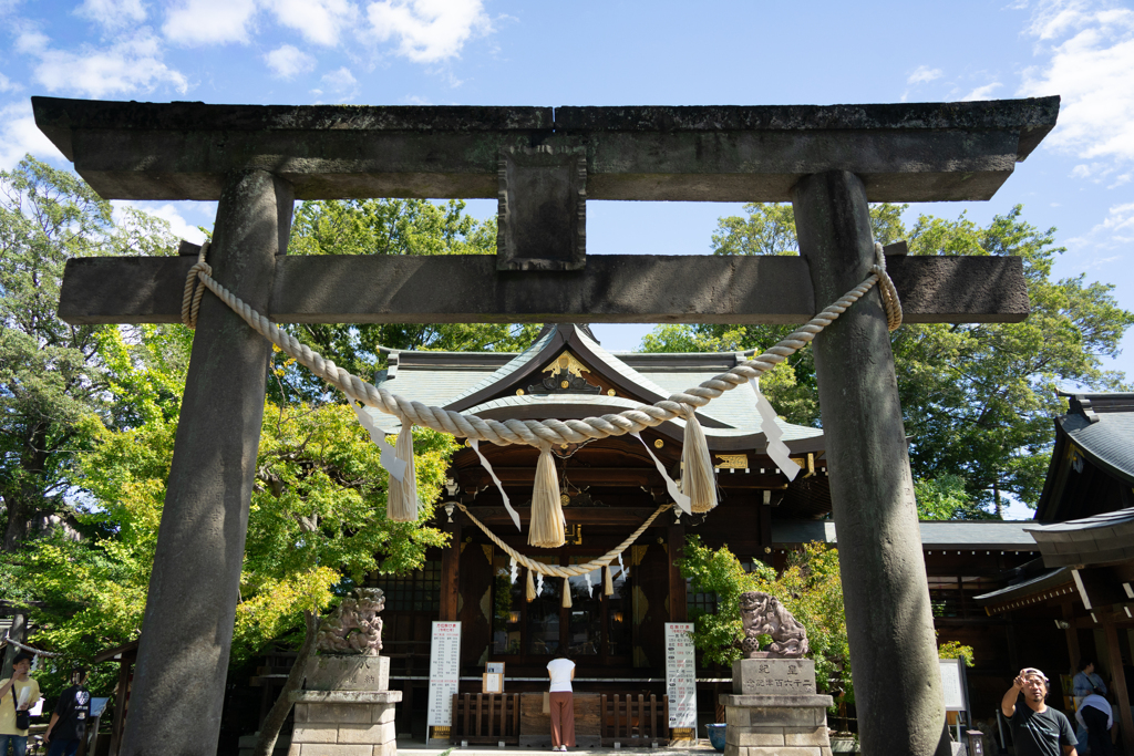 行田八幡神社 鳥居