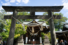 行田八幡神社 鳥居